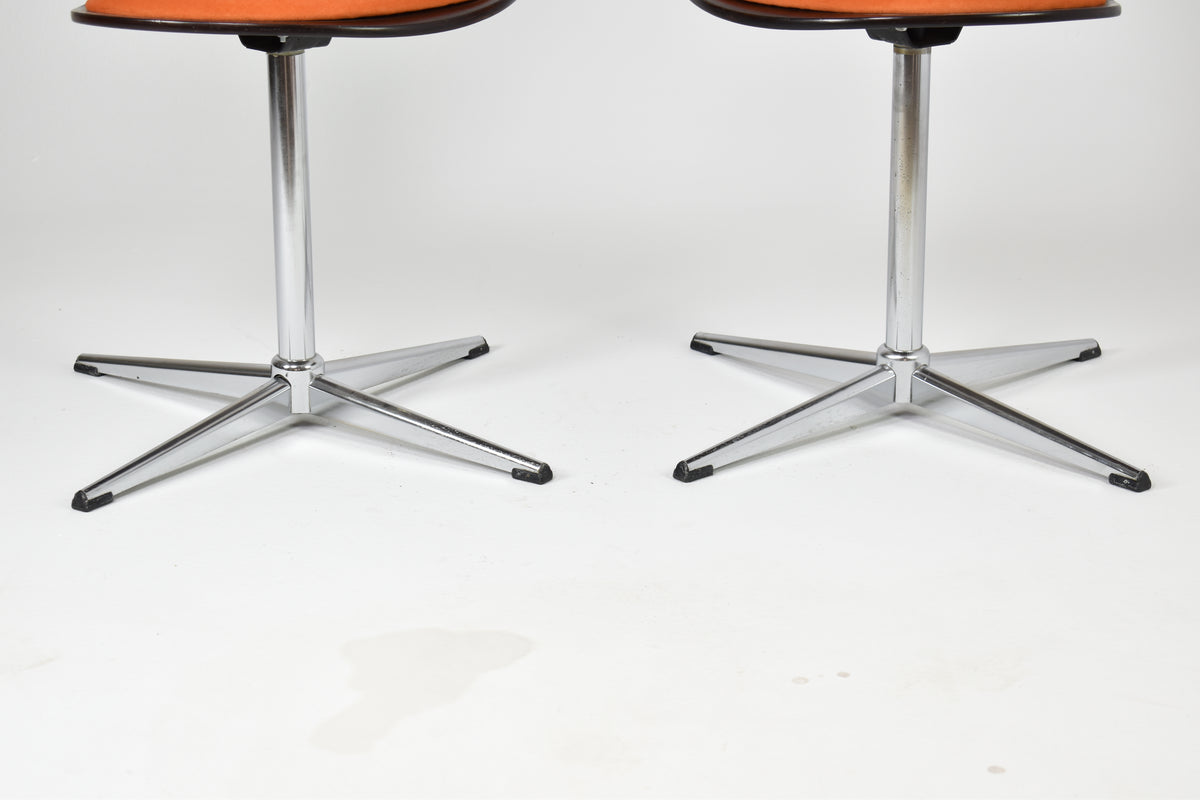Pair of vintage chairs by Elmar Flötotto, Germany, 1960s