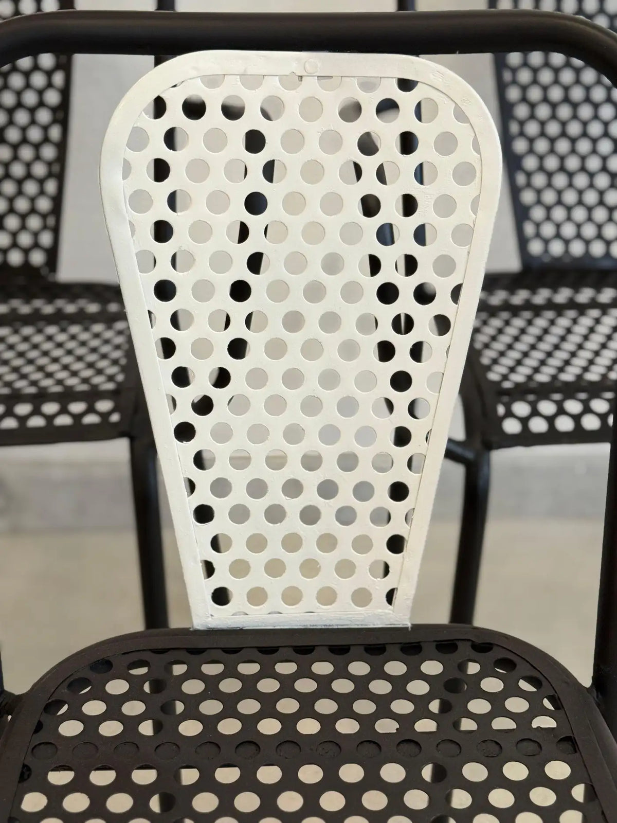 Shop René Malaval Vintage Set of 6 Garden Chairs, circa 1955 - Spirit Gallery Vintage Furniture