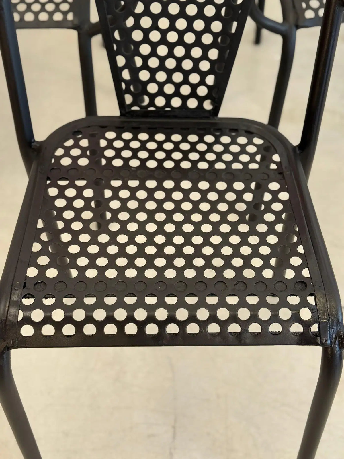 Shop René Malaval Vintage Set of 6 Garden Chairs, circa 1955 - Spirit Gallery Vintage Furniture