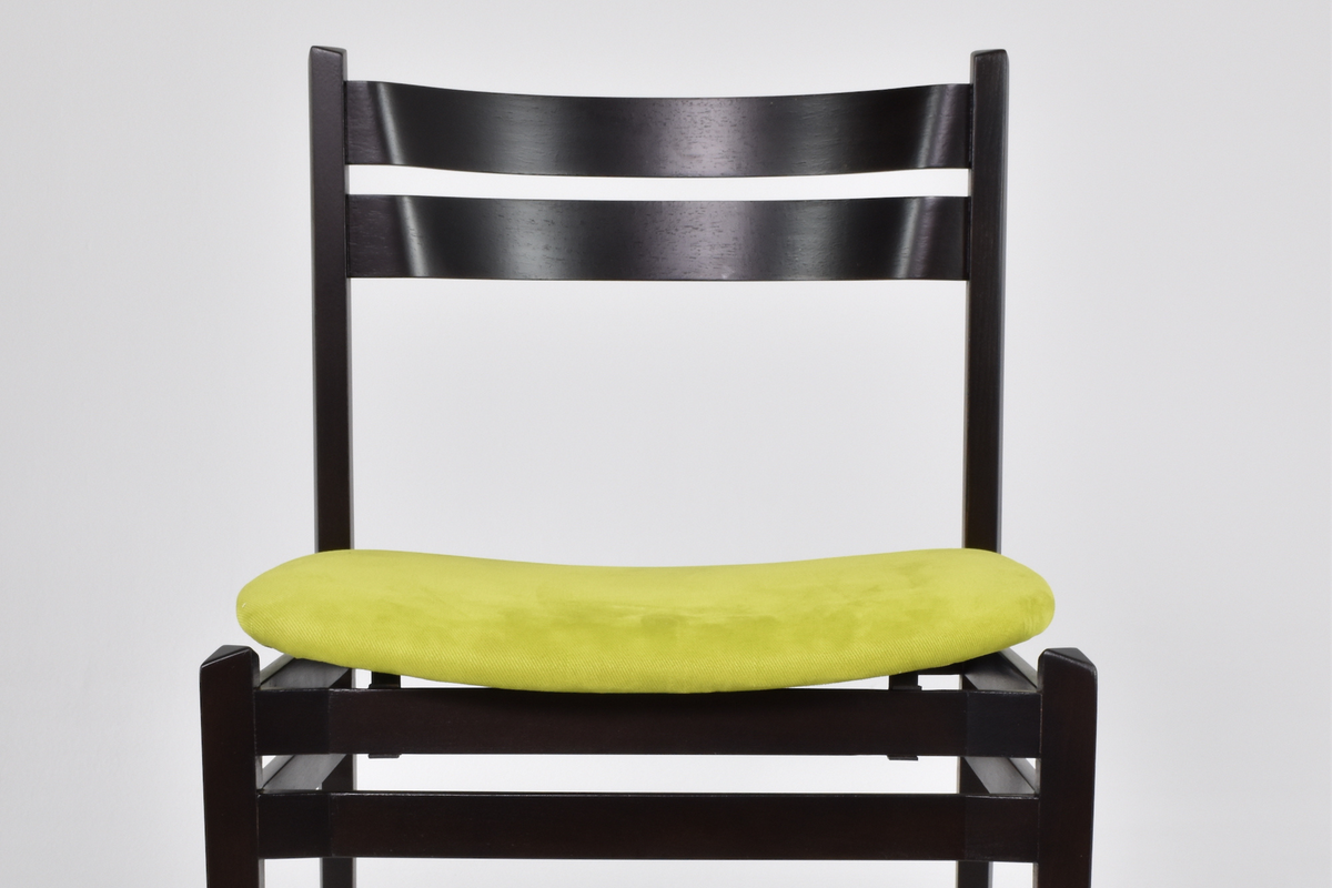 Shop Set of 8 “107” Italian Dining Chairs by Gianfranco Frattini for Cassina, 1960s - Spirit Gallery Vintage Furniture
