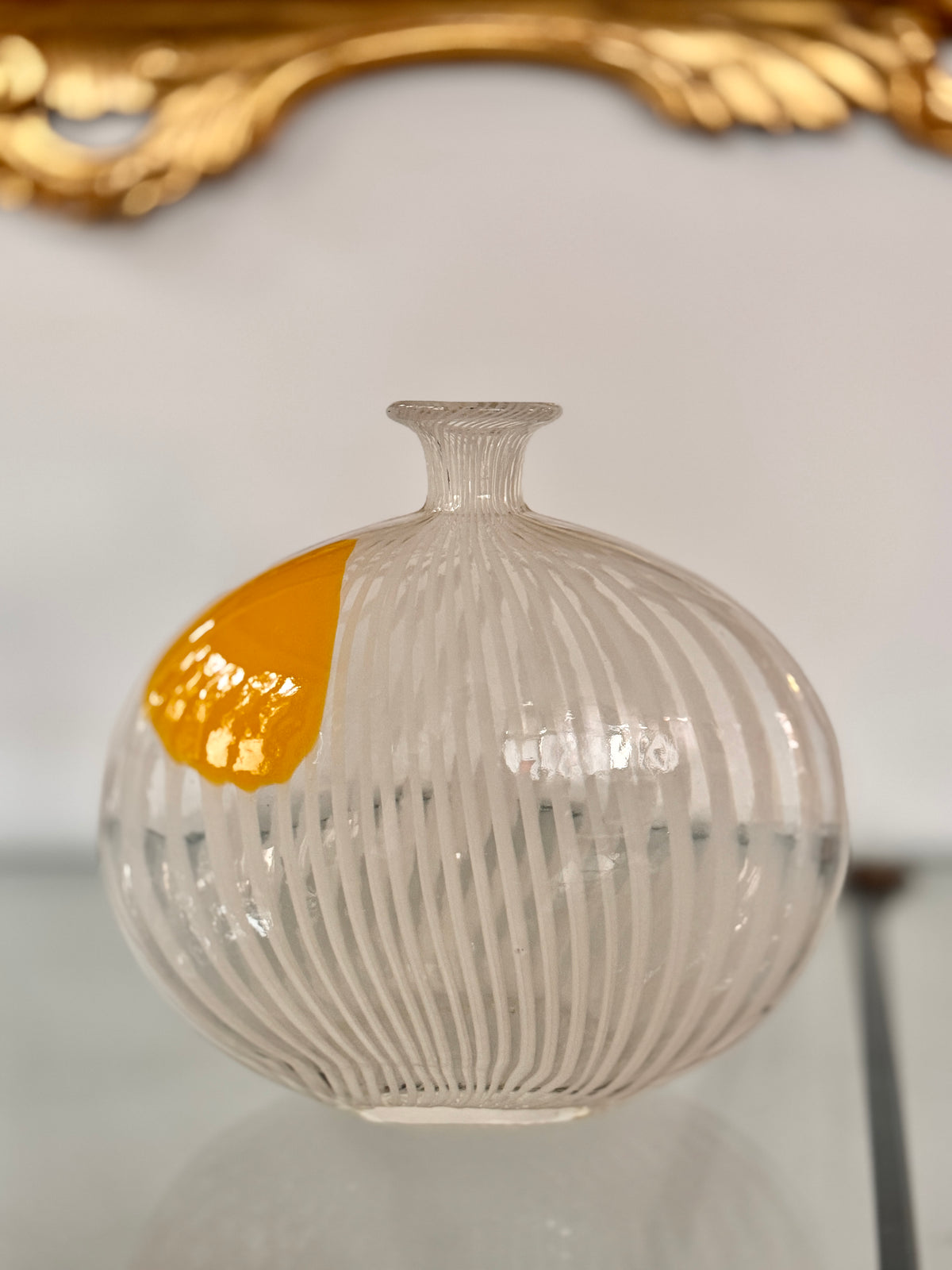 Murano Filigrana 'Pillow' Vase Attributed to Dino Martens, 1950s–60s