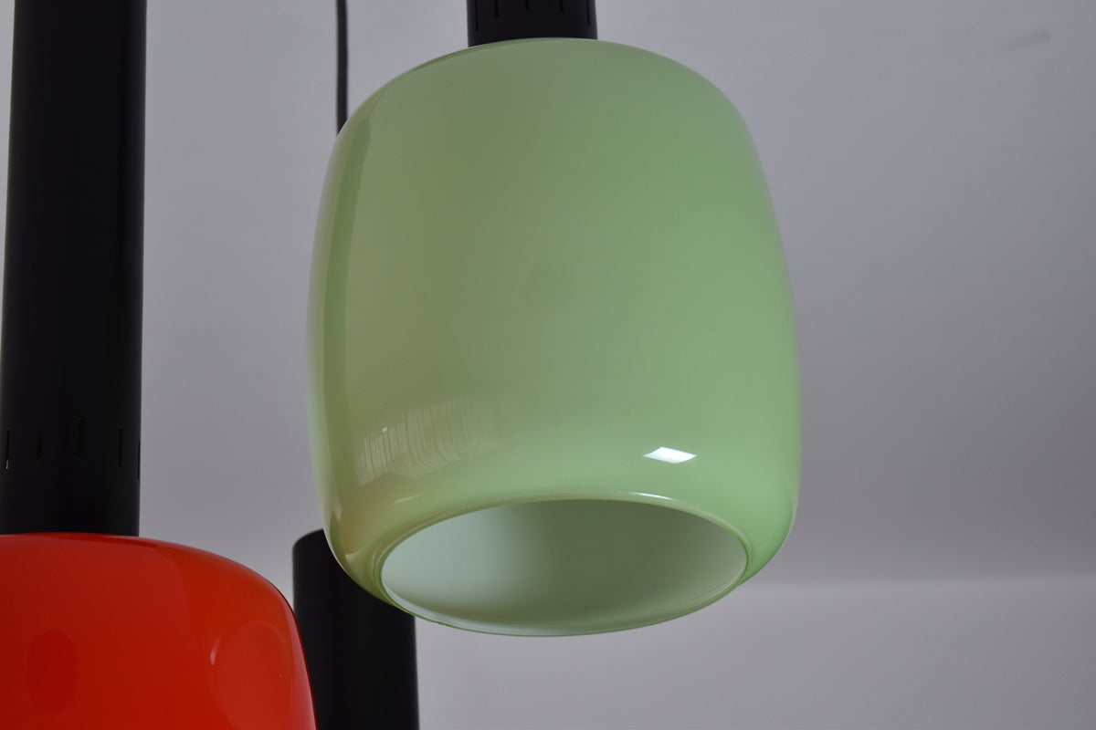 Shop 1950's Italian Multicolour Murano Glass Pendant by Stilnovo - Spirit Gallery Vintage Furniture