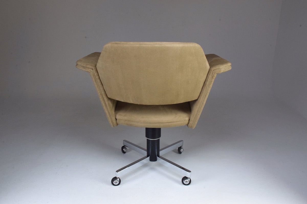 20th Century French Office Chair by Joseph Andre Motte, 1950s - Spirit Gallery 