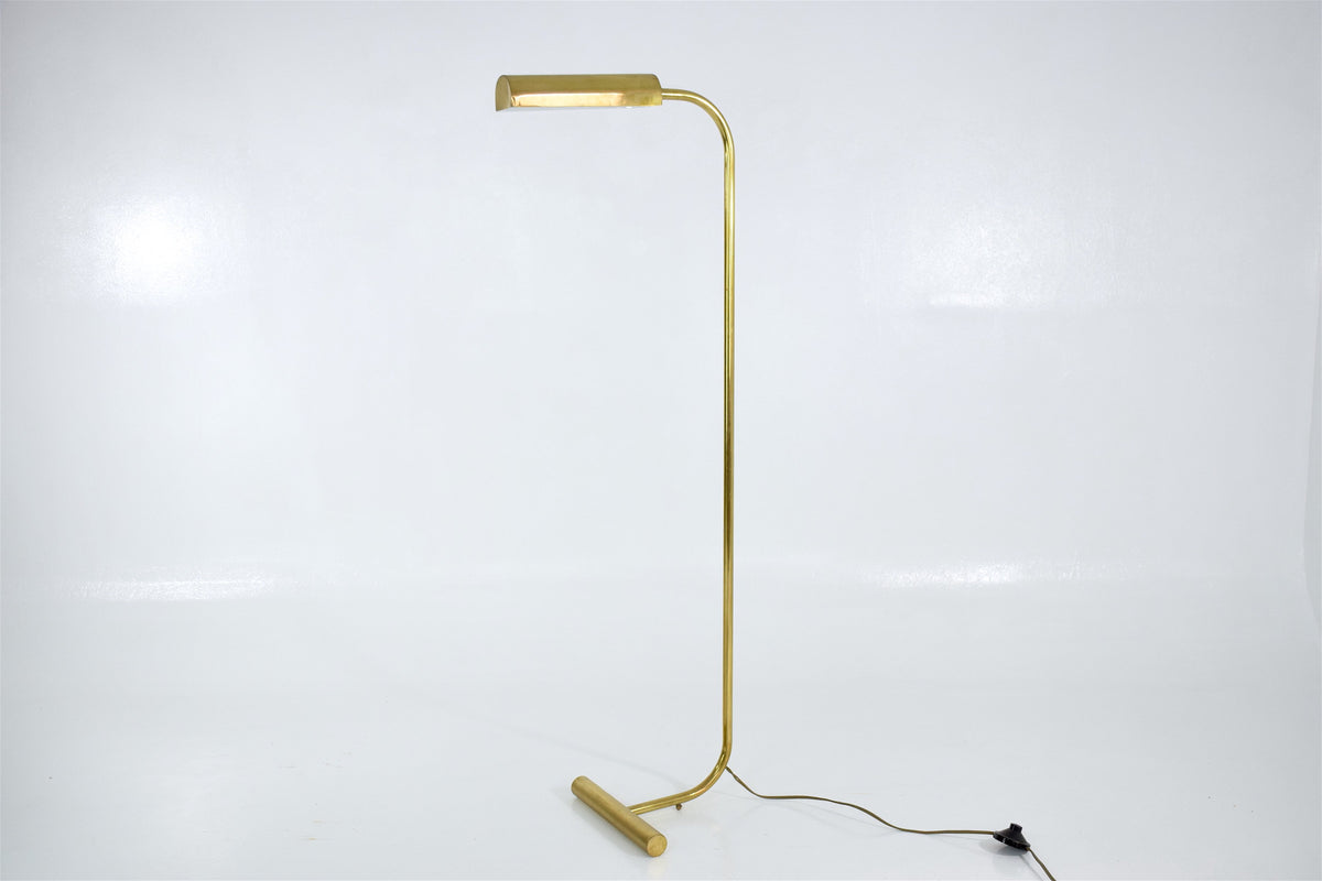 20th Century French Vintage Brass Floor Lamp by Christian Liaigre, 1990's - Spirit Gallery 