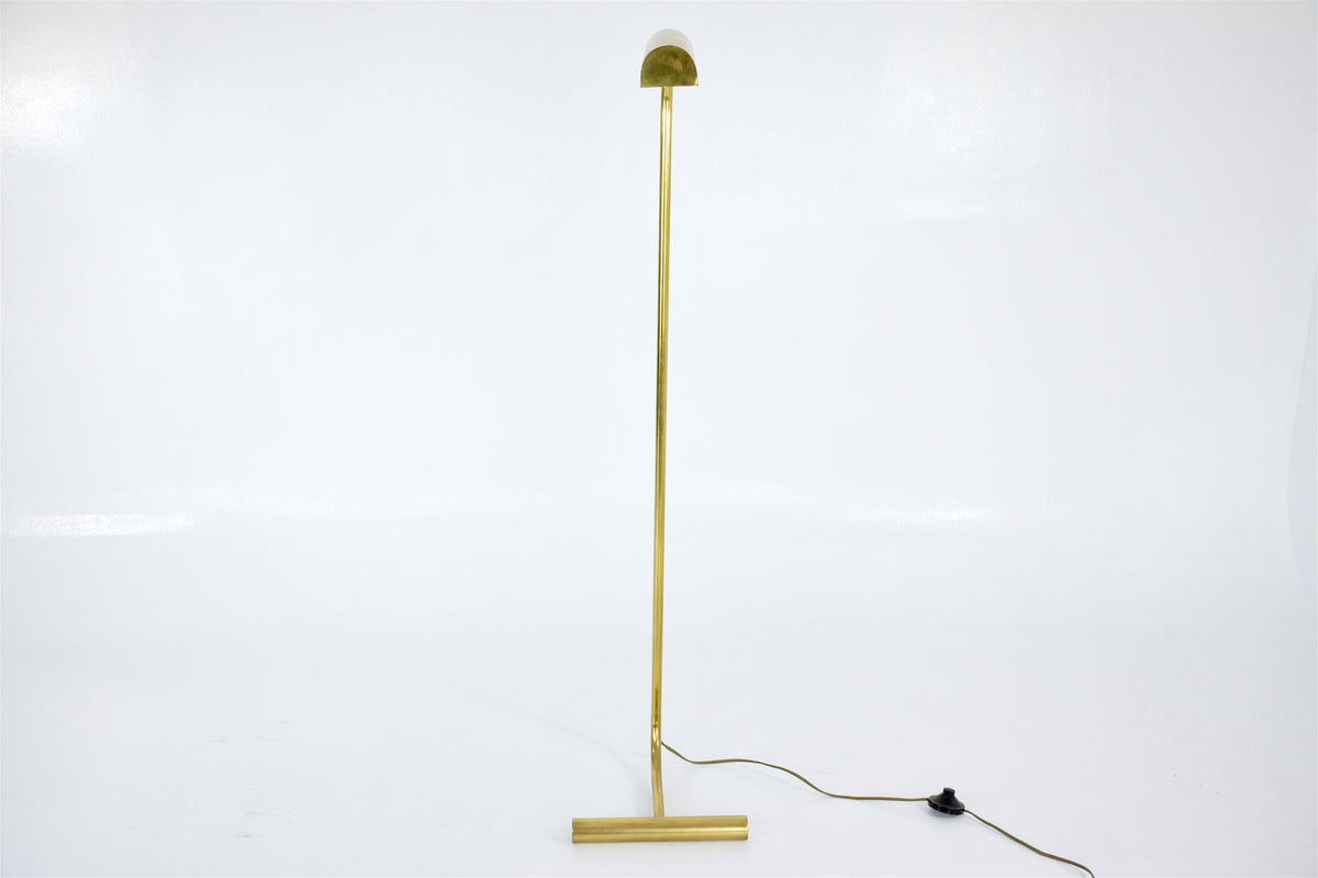 20th Century French Vintage Brass Floor Lamp by Christian Liaigre, 1990's - Spirit Gallery 