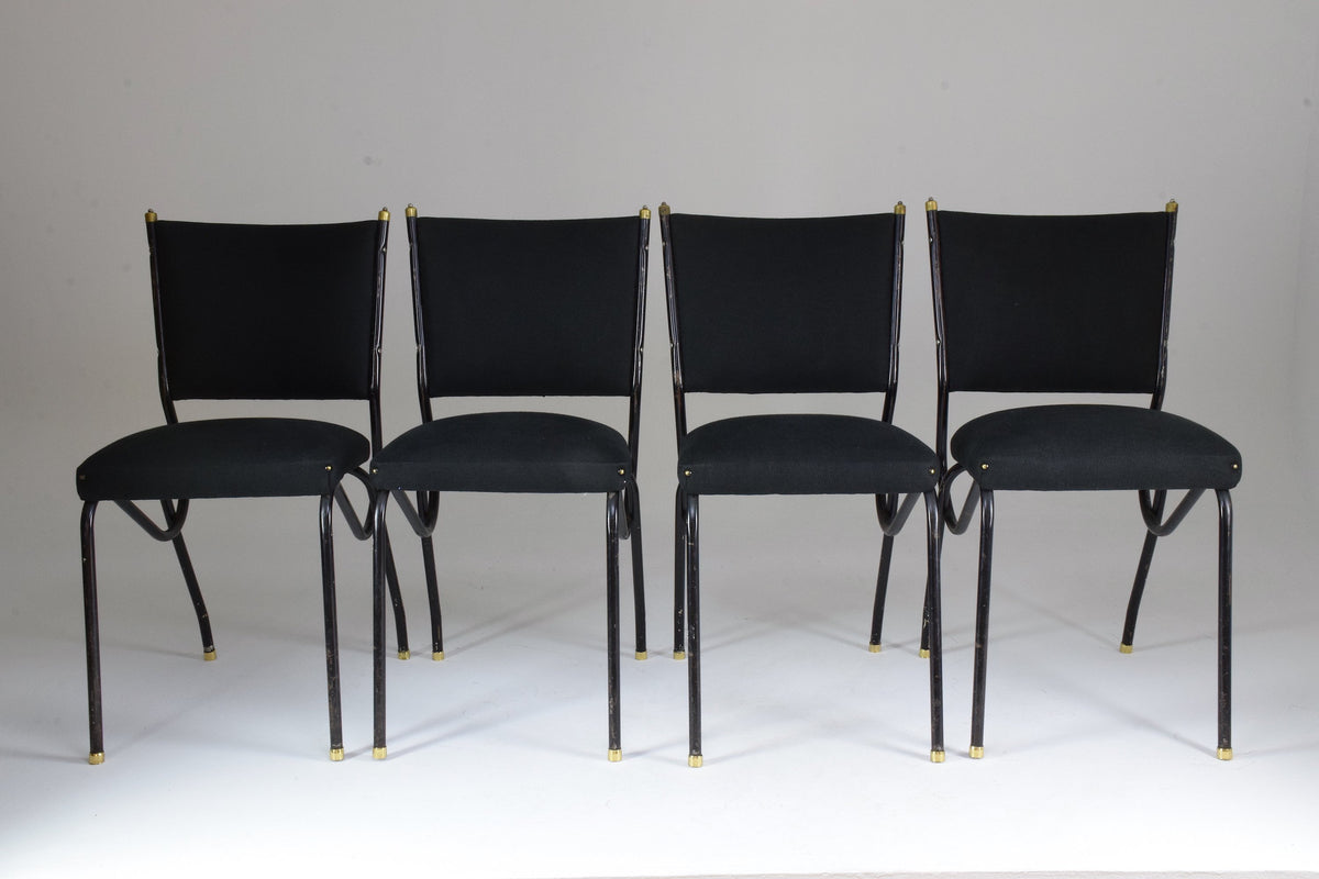 20th Century Italian BBPR Style Dining Chairs, Set of 4, 1950's - Spirit Gallery 