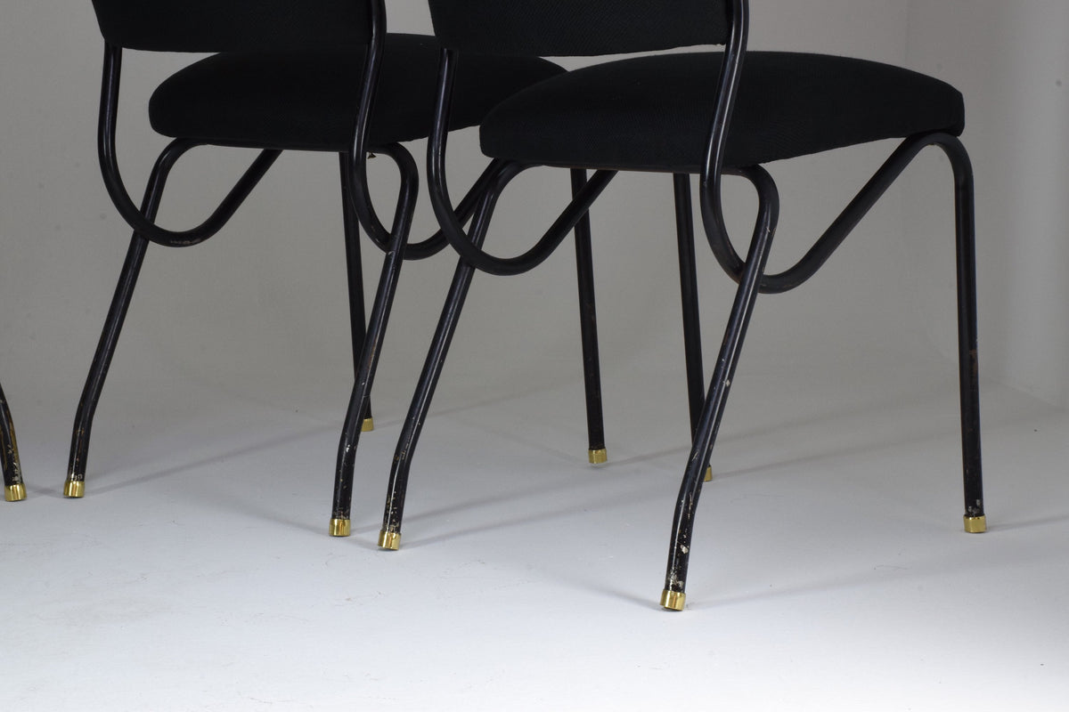 20th Century Italian BBPR Style Dining Chairs, Set of 4, 1950's - Spirit Gallery 