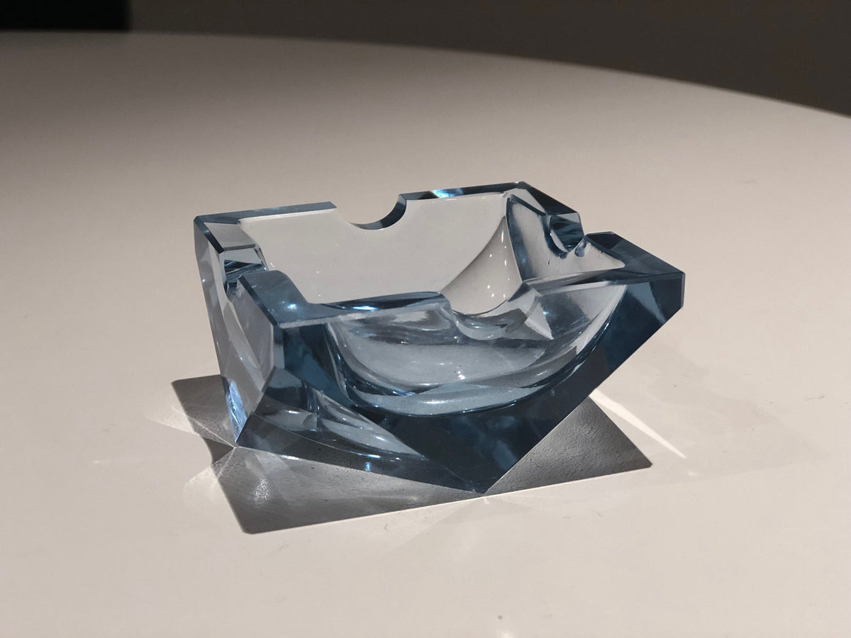 20th Century Vintage Art Deco Glass Ashtray, 1930-1940 - Spirit Gallery 