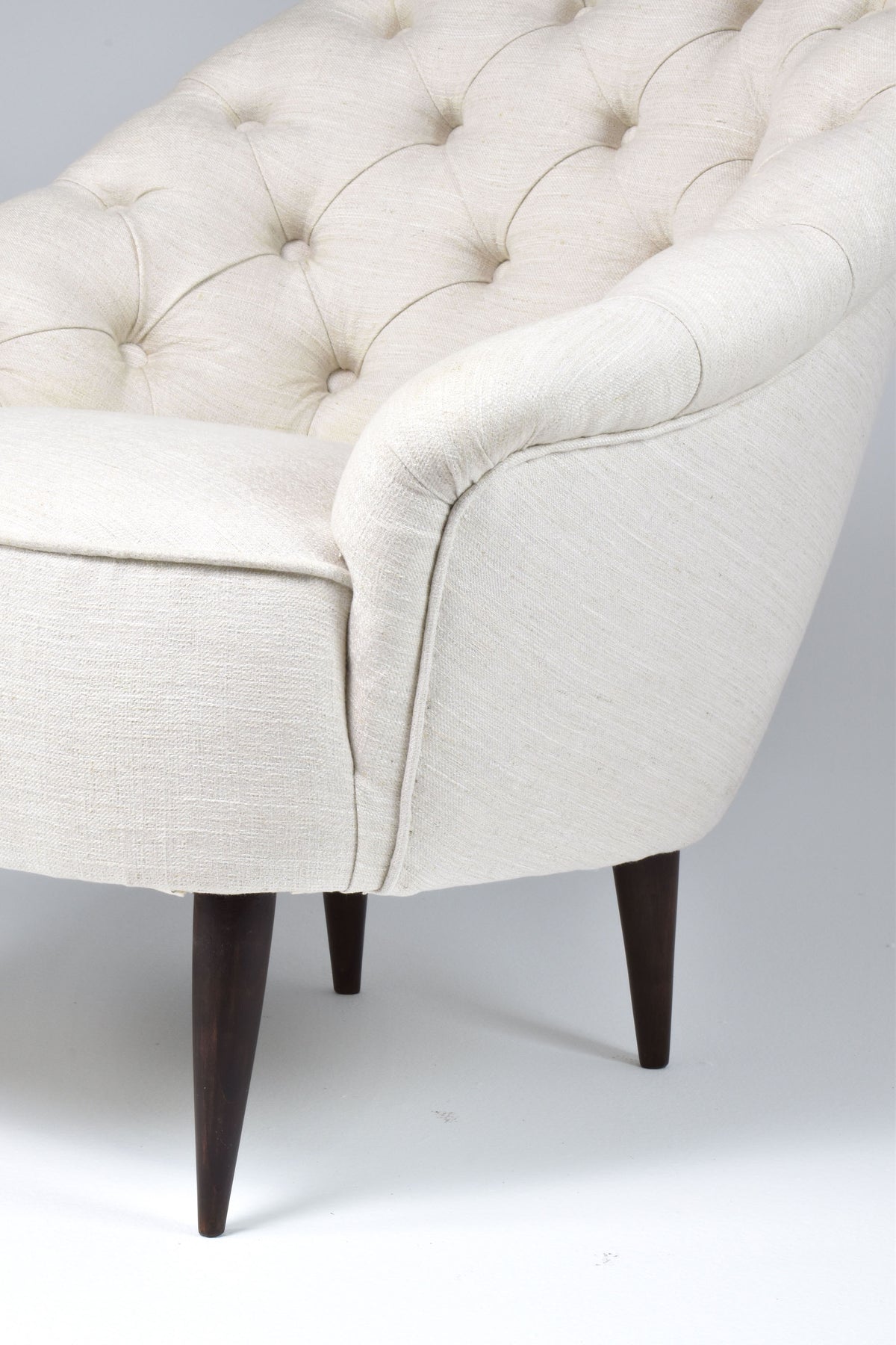 Shop Pair of Italian Armchairs Attributed to Gio Ponti, 1950s - Spirit Gallery Vintage Furniture