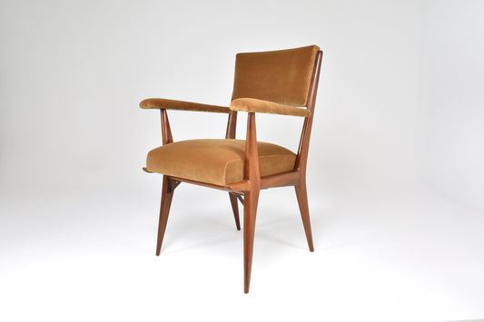 1950's Italian Mid-Century Armchair by Silvio Cavatorta