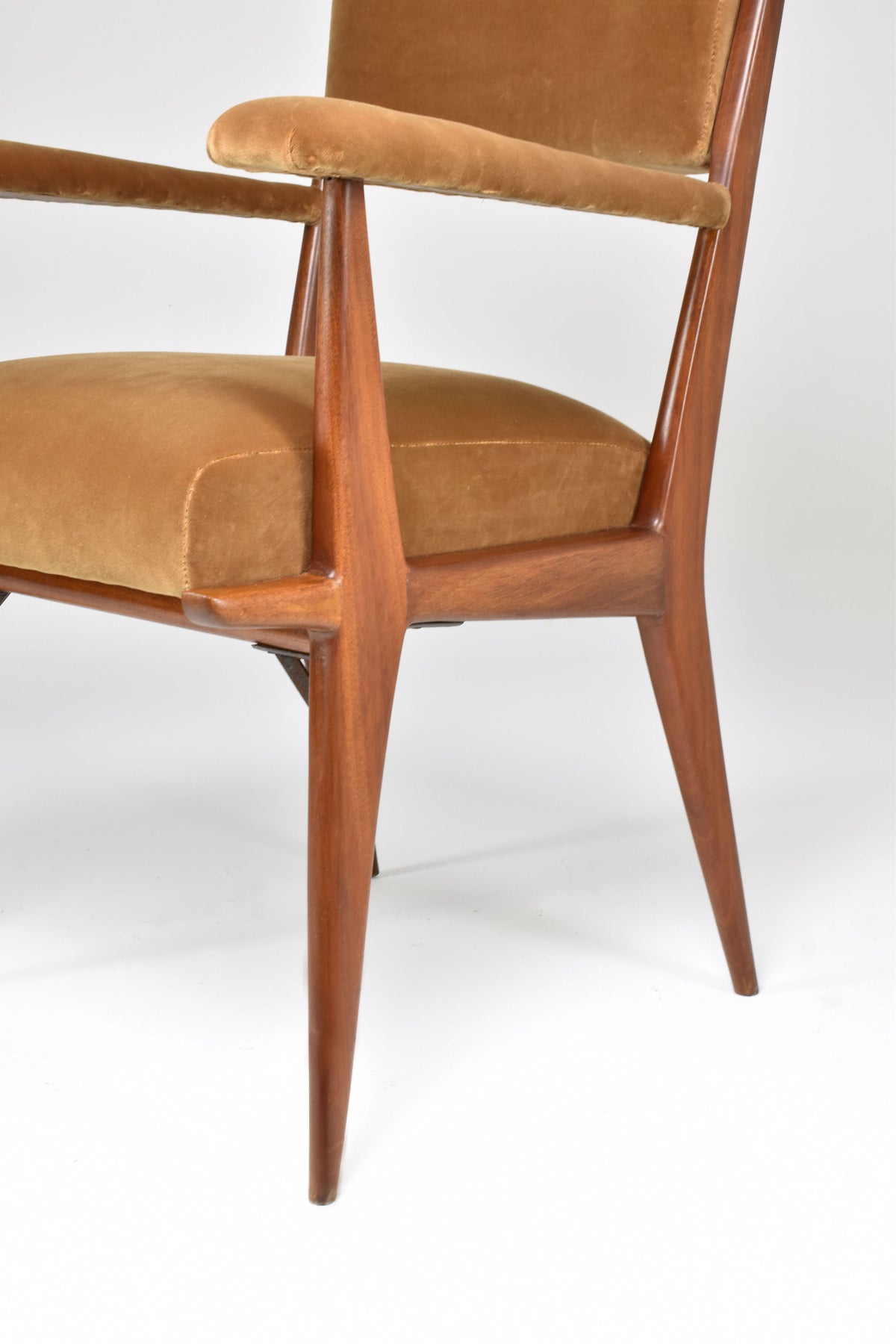 1950's Italian Mid-Century Armchair by Silvio Cavatorta