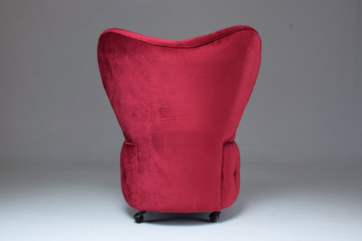 French Vintage Boudoir Chair, 1950's - Spirit Gallery 