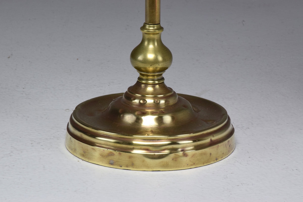 French Brass Table Lamp by Frères Muller, 1930's - Spirit Gallery 