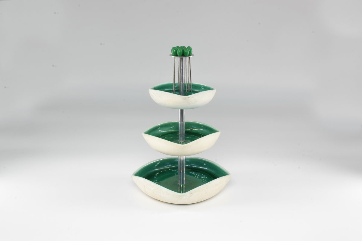1960's French Ceramic Serving Platter - Spirit Gallery 