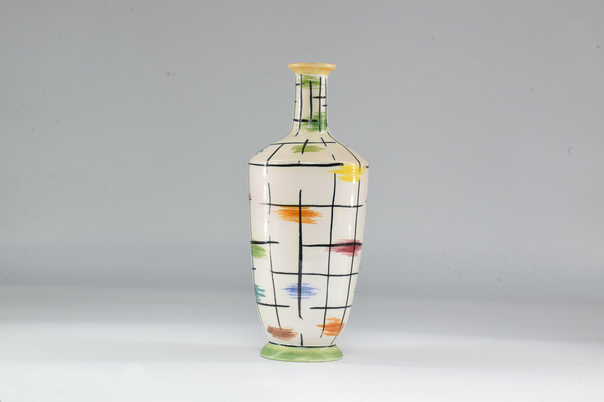 1950s Italian Pucci Umbertide Colorful Ceramic Vase - Spirit Gallery 