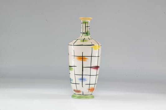 1950s Italian Pucci Umbertide Colorful Ceramic Vase - Spirit Gallery 