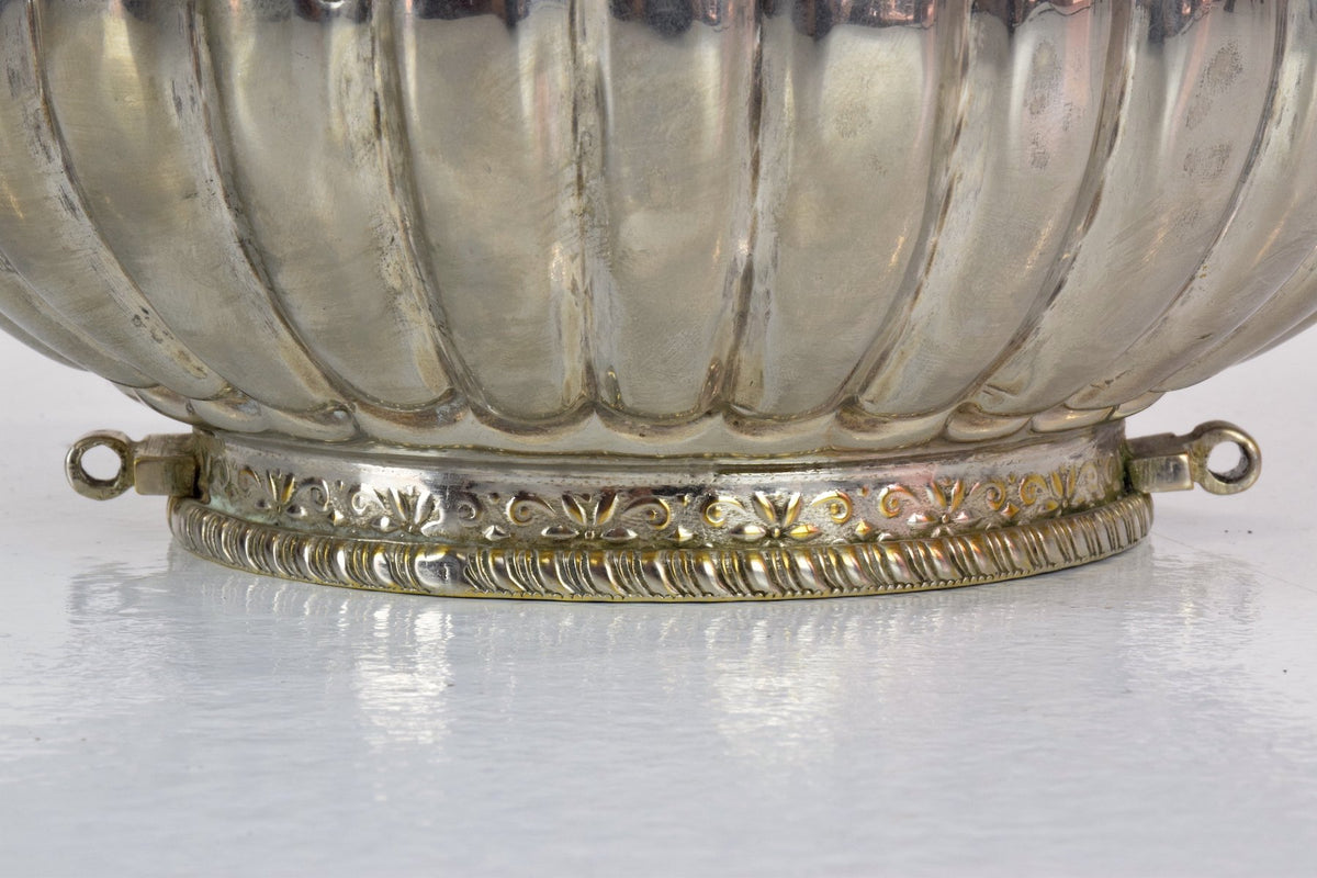 Antique Edwardian Sterling Silver Tea Kettle by William Hutton & Sons Ltd - Spirit Gallery 