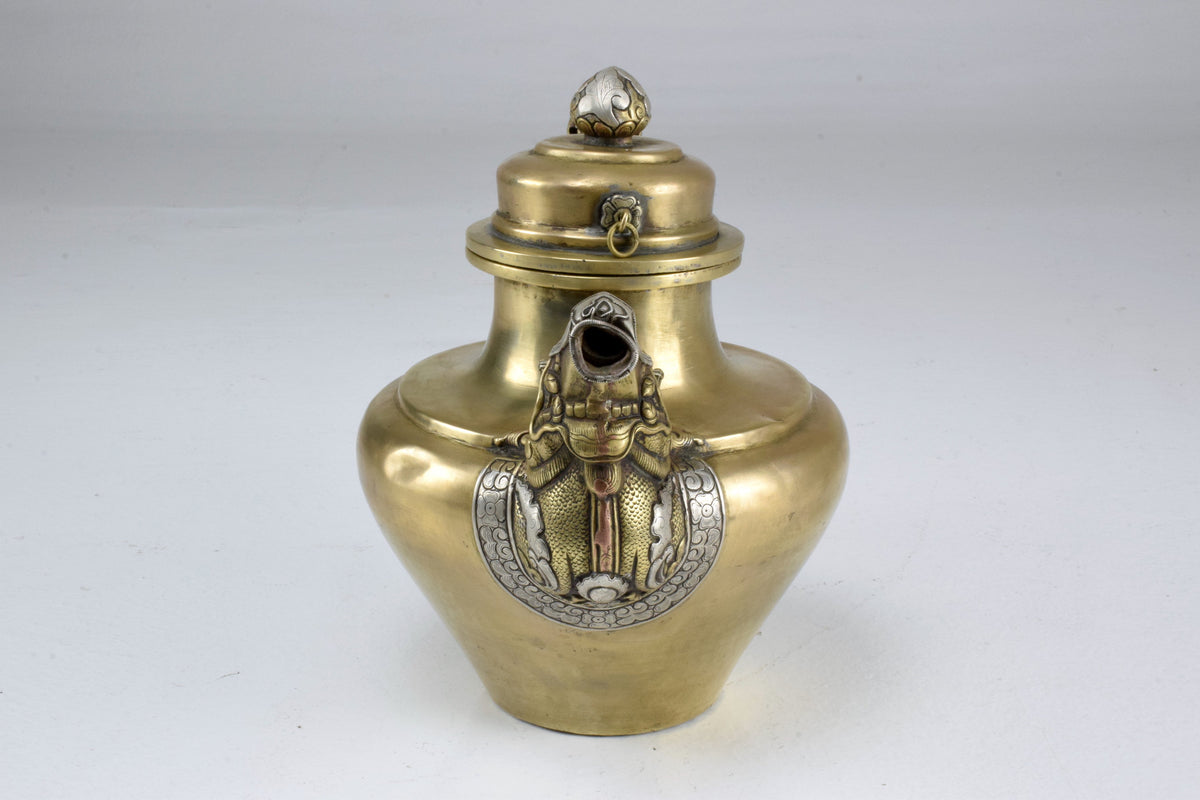 Antique Tibetan Dragon Teapot - Spirit Gallery 