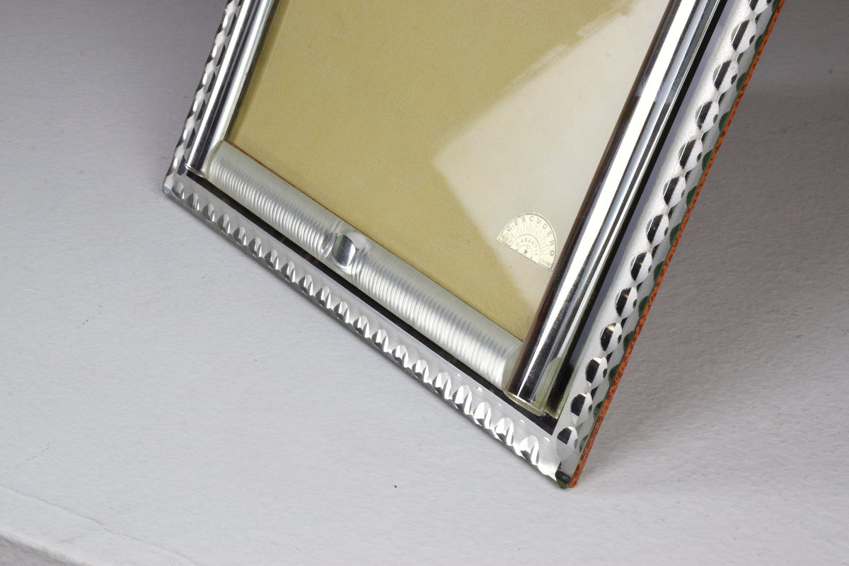 Big French Vintage Art Deco Mirror Frame by G.Escudero, 1950s - Spirit Gallery 