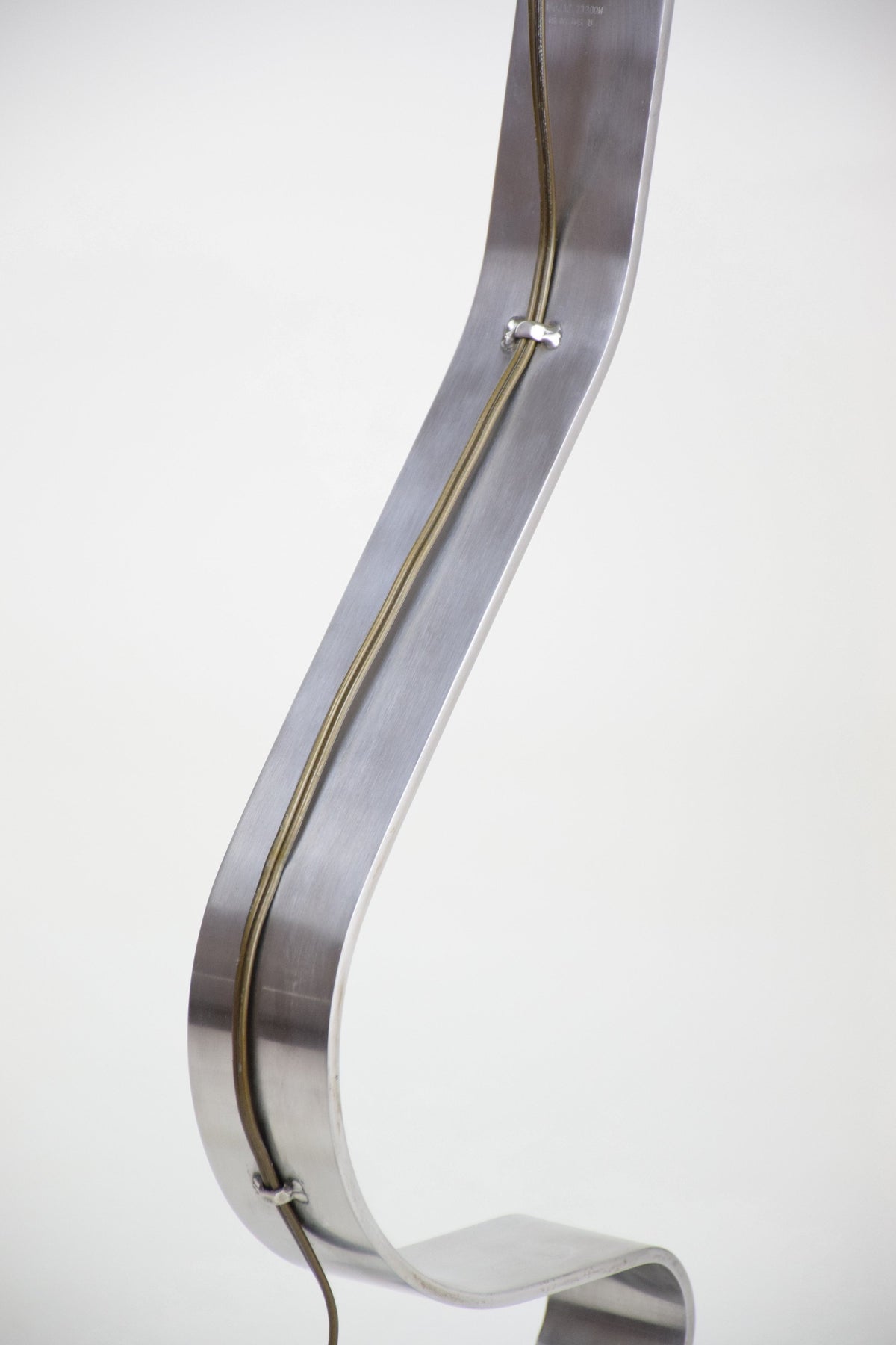 Bird Shaped Steel Lamp, France, 1970's - Spirit Gallery 