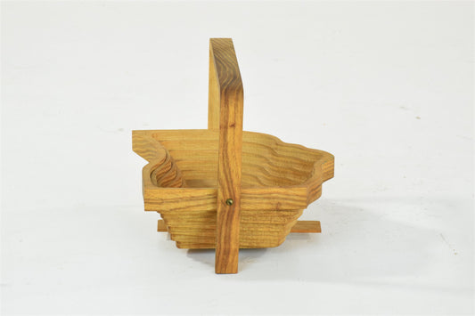 Collapsible Bread Basket by John Keim, 1994 - Spirit Gallery 