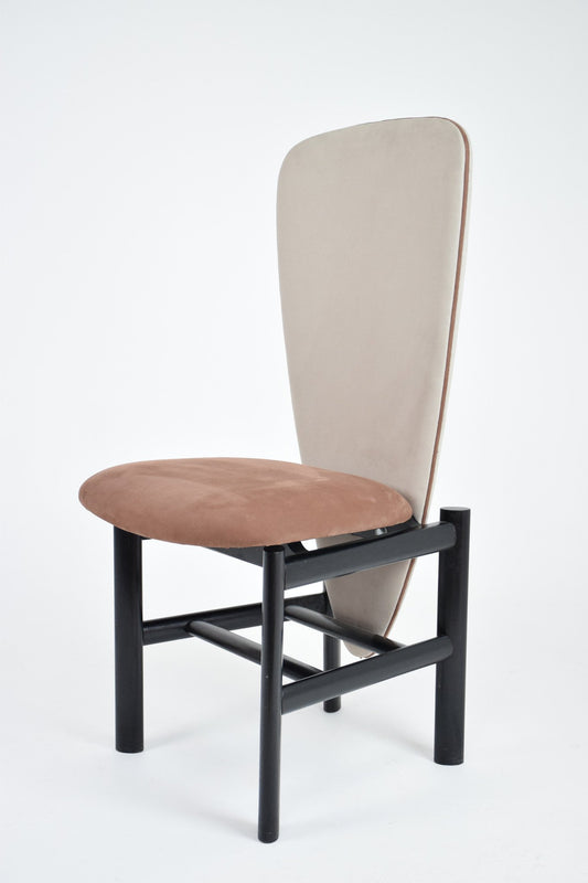 Dutch High Back Mid-Century Oak Dining Chairs, Set of 4 - Spirit Gallery