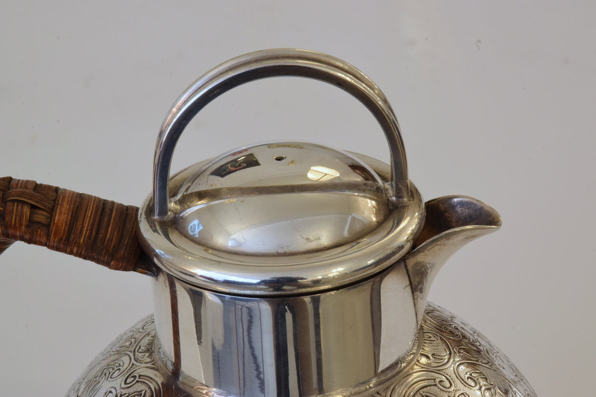 English Antique Small Silver Pitcher or Teapot by Bailey Banks & Biddle - Spirit Gallery 