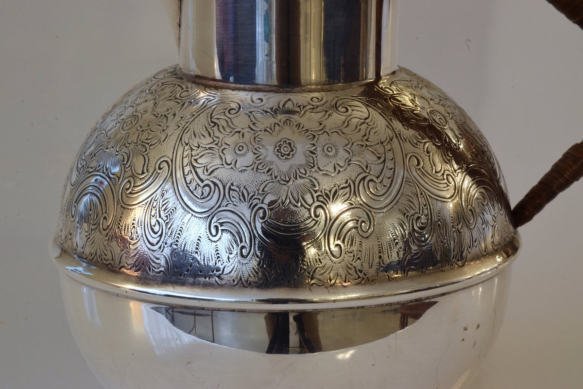 English Antique Small Silver Pitcher or Teapot by Bailey Banks & Biddle - Spirit Gallery 