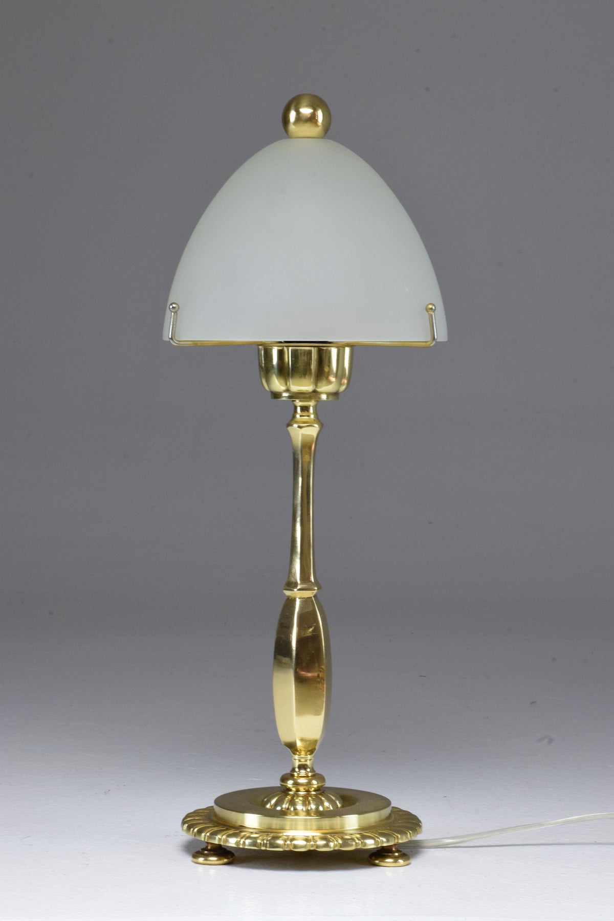 French Art Deco Bronze Table Lamp by Henry Petitot, 1930's - Spirit Gallery 