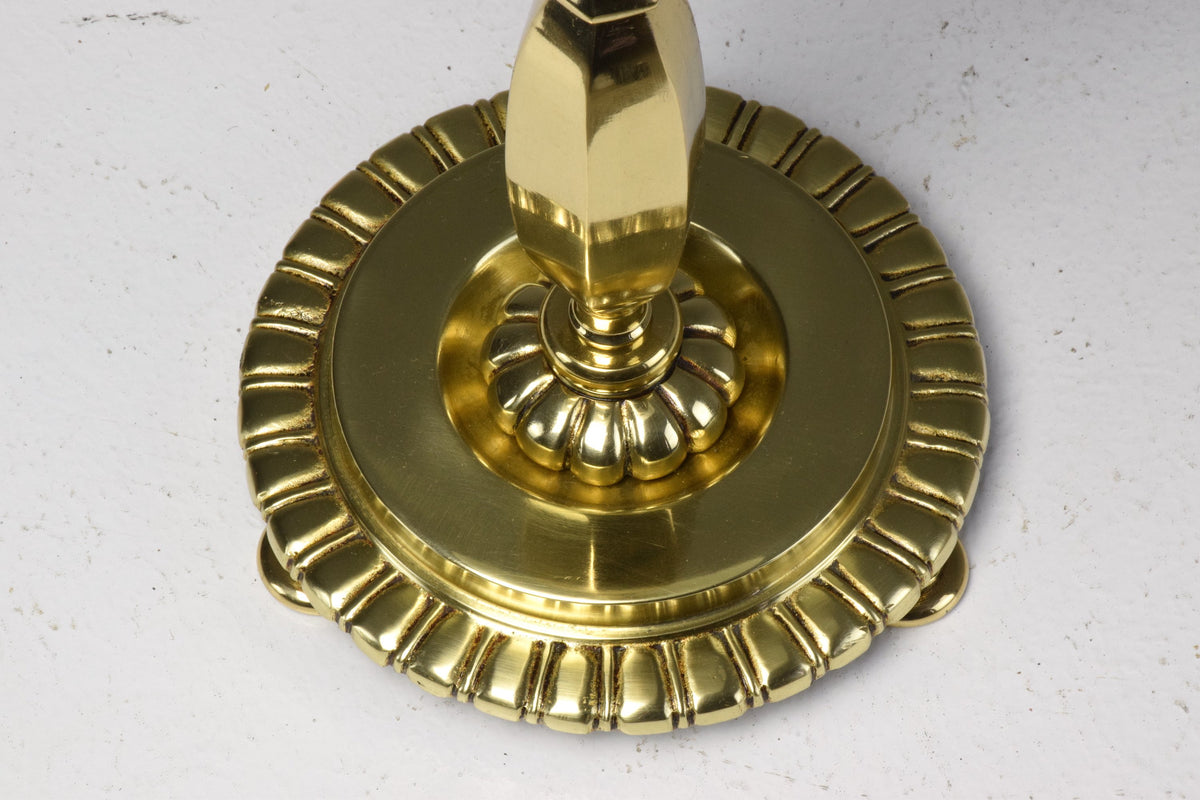 French Art Deco Bronze Table Lamp by Henry Petitot, 1930's - Spirit Gallery 