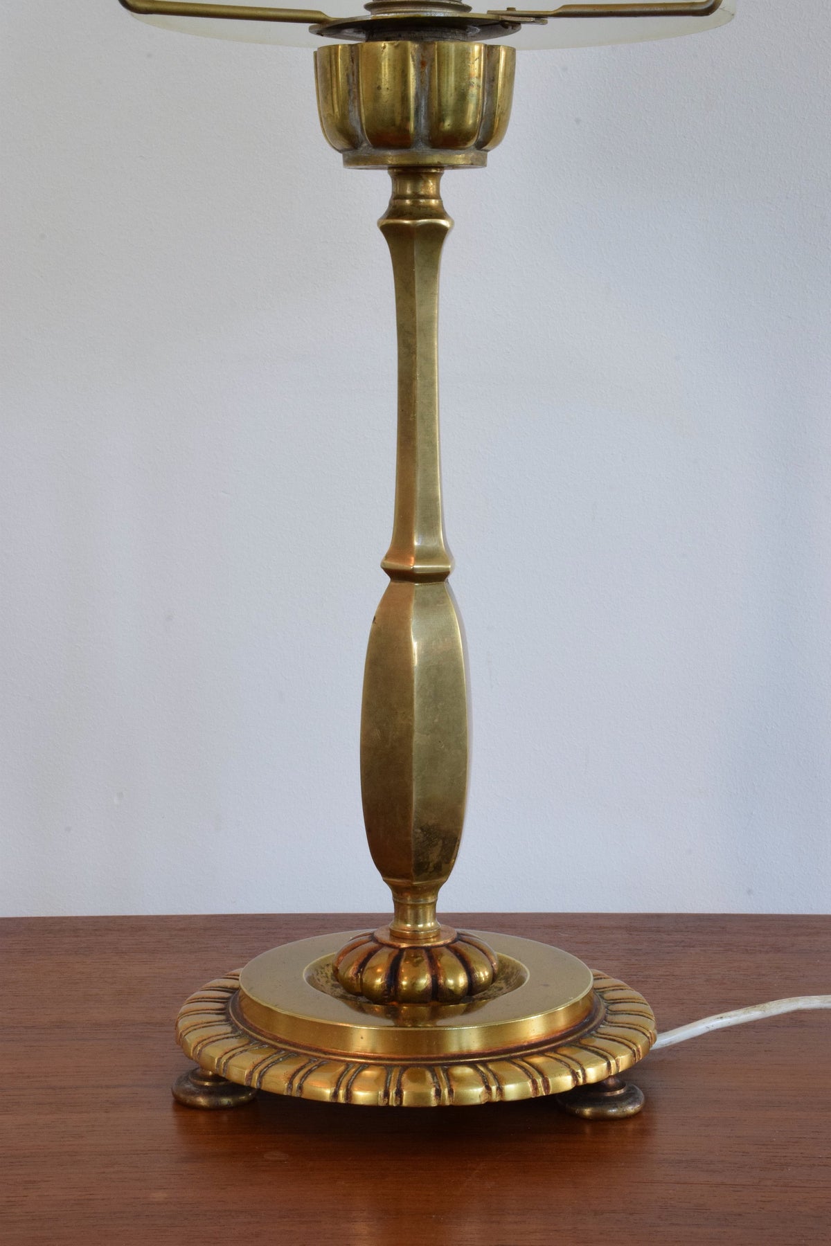 French Art Deco Bronze Table Lamp by Henry Petitot, 1930's - Spirit Gallery 