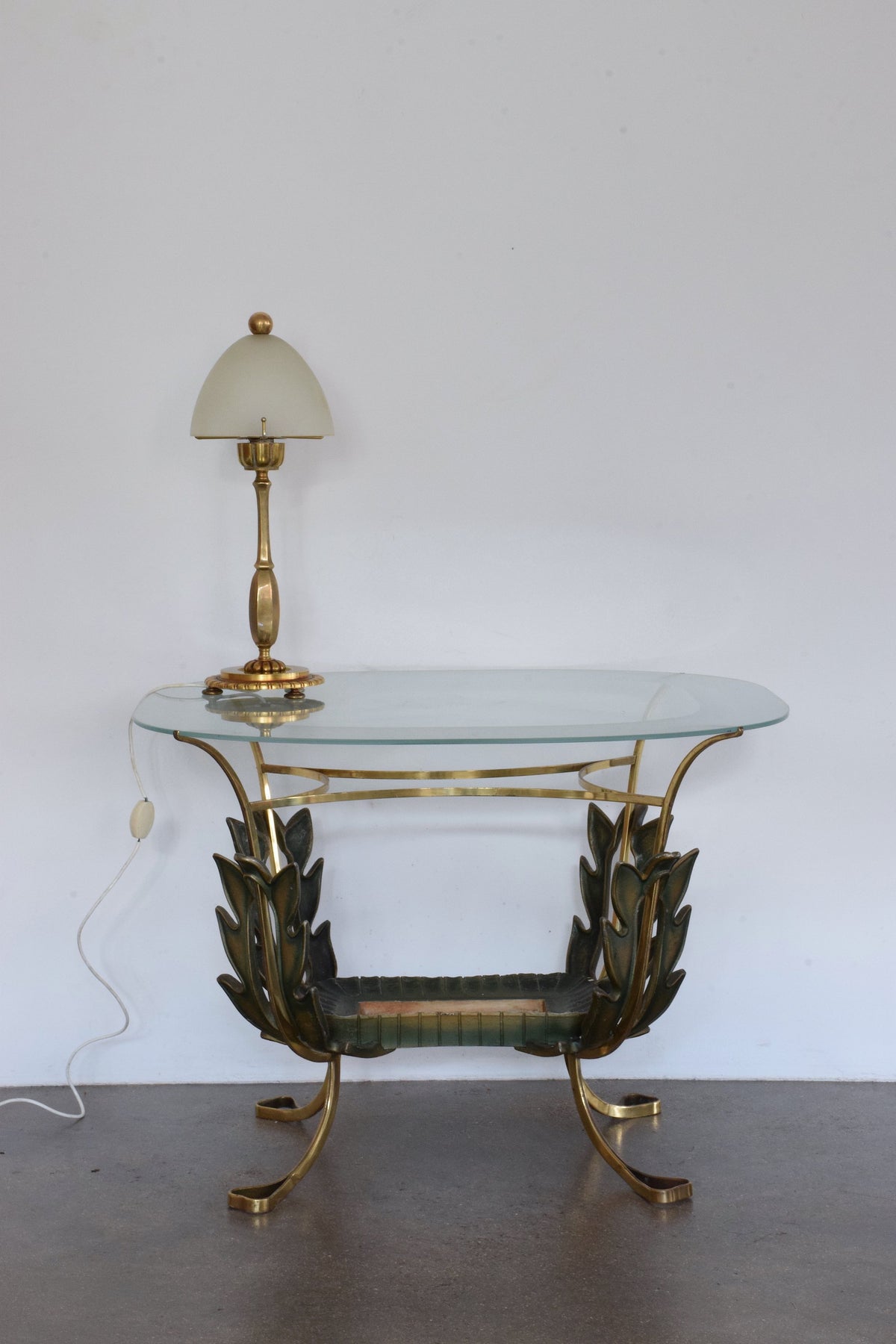 French Art Deco Bronze Table Lamp by Henry Petitot, 1930's - Spirit Gallery 