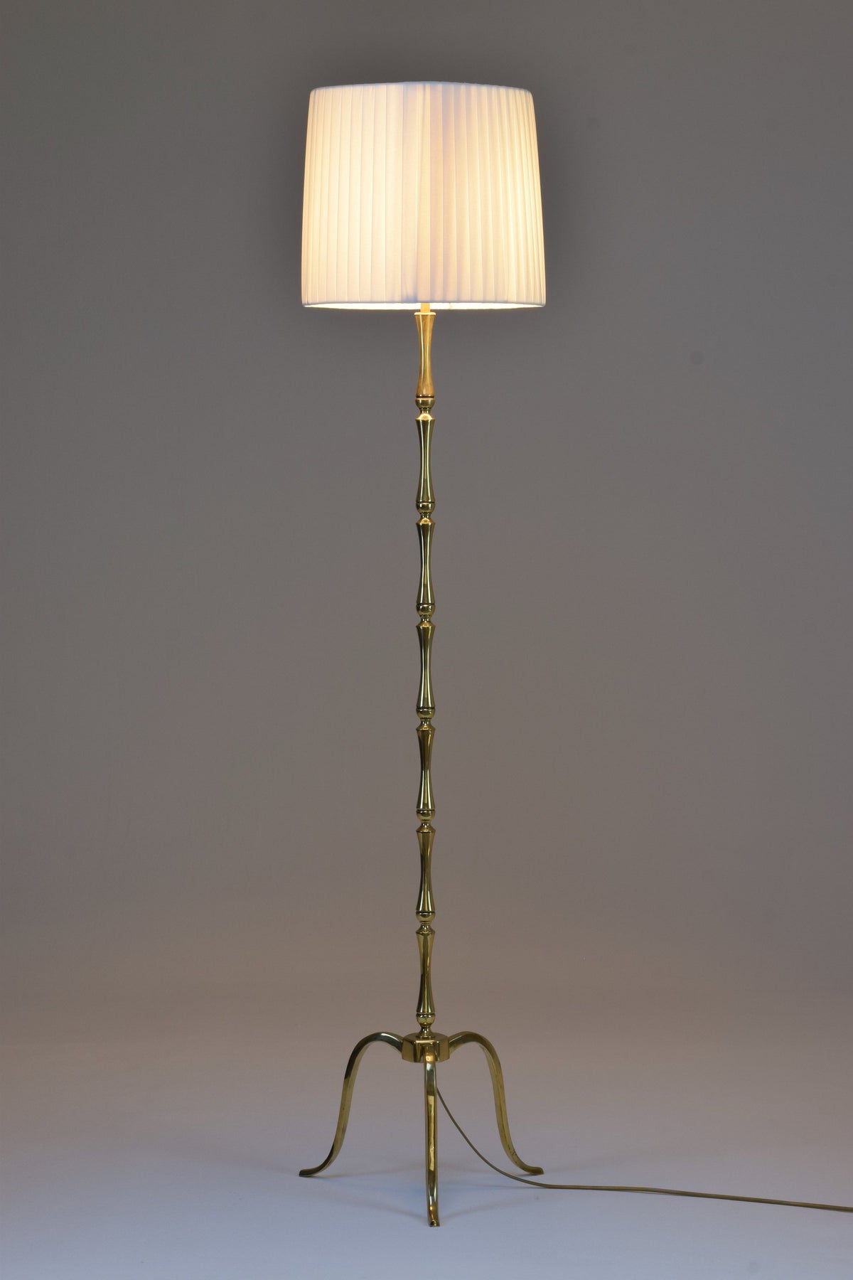 Italian Brass MId-Century Floor Lamp, 1960's - Spirit Gallery 