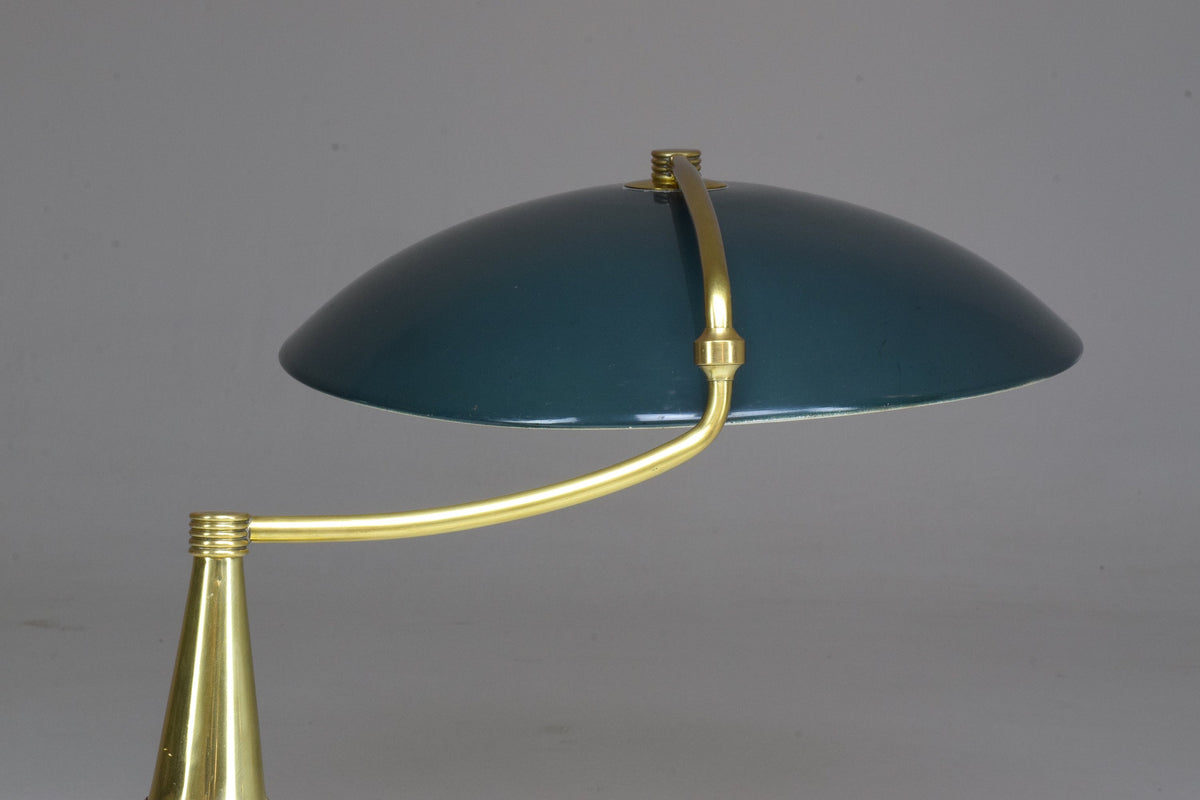 Italian Mid-Century Arredoluce Brass Table Lamp, 1950's - Spirit Gallery 