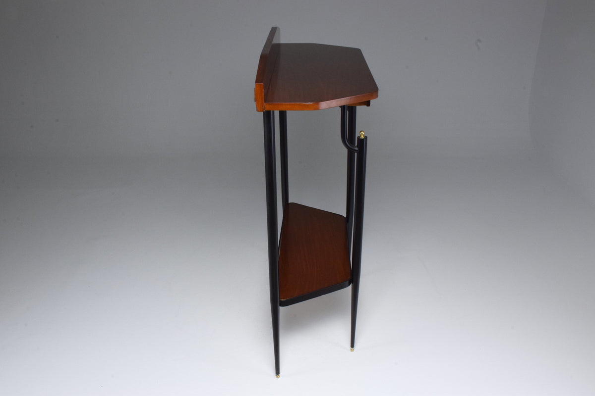 Italian Mid-Century Demi Lune Console Table, 1950's - Spirit Gallery 