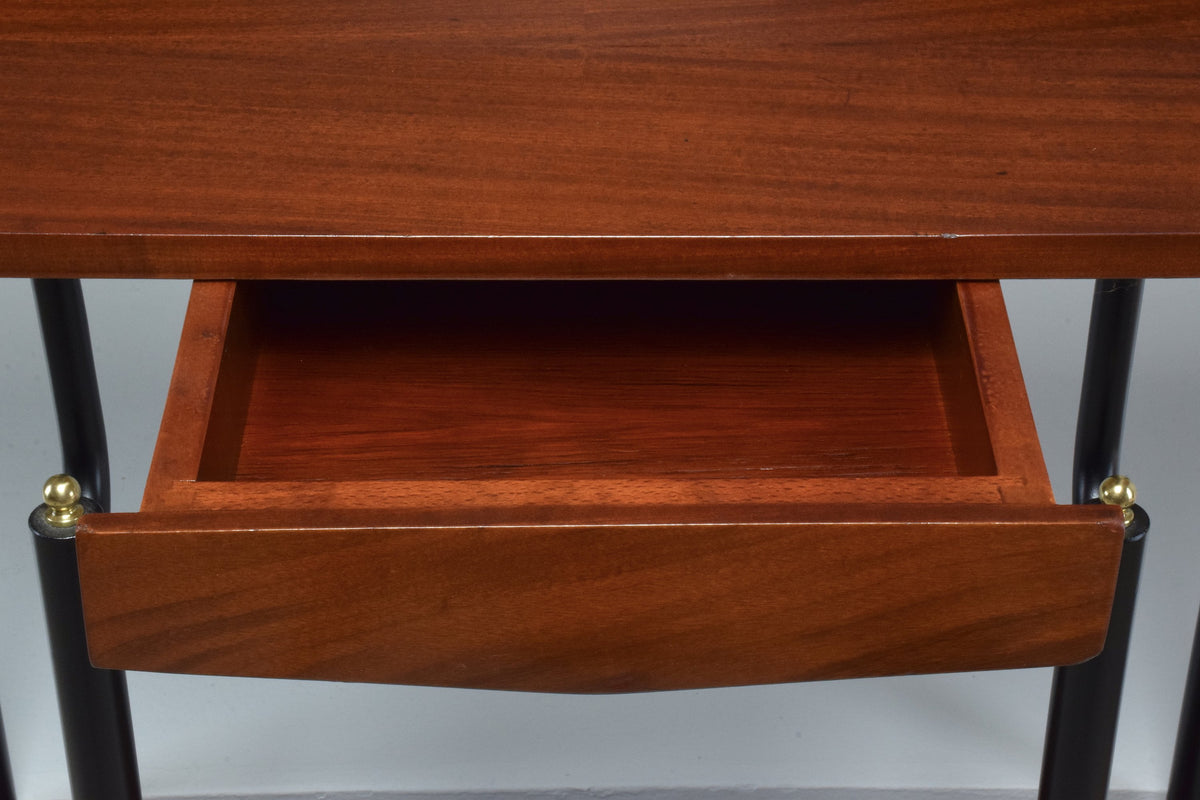 Italian Mid-Century Demi Lune Console Table, 1950's - Spirit Gallery 