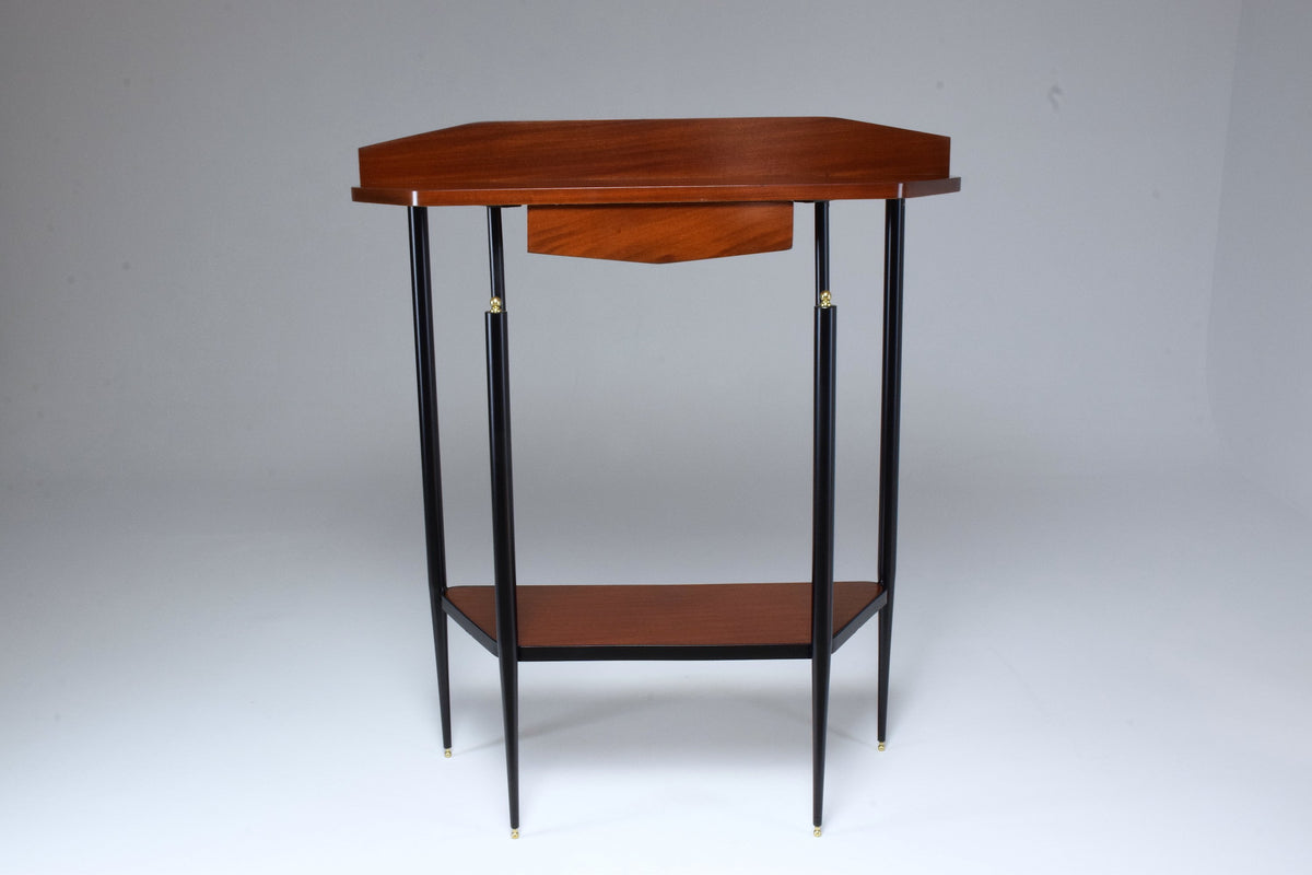 Italian Mid-Century Demi Lune Console Table, 1950's - Spirit Gallery 