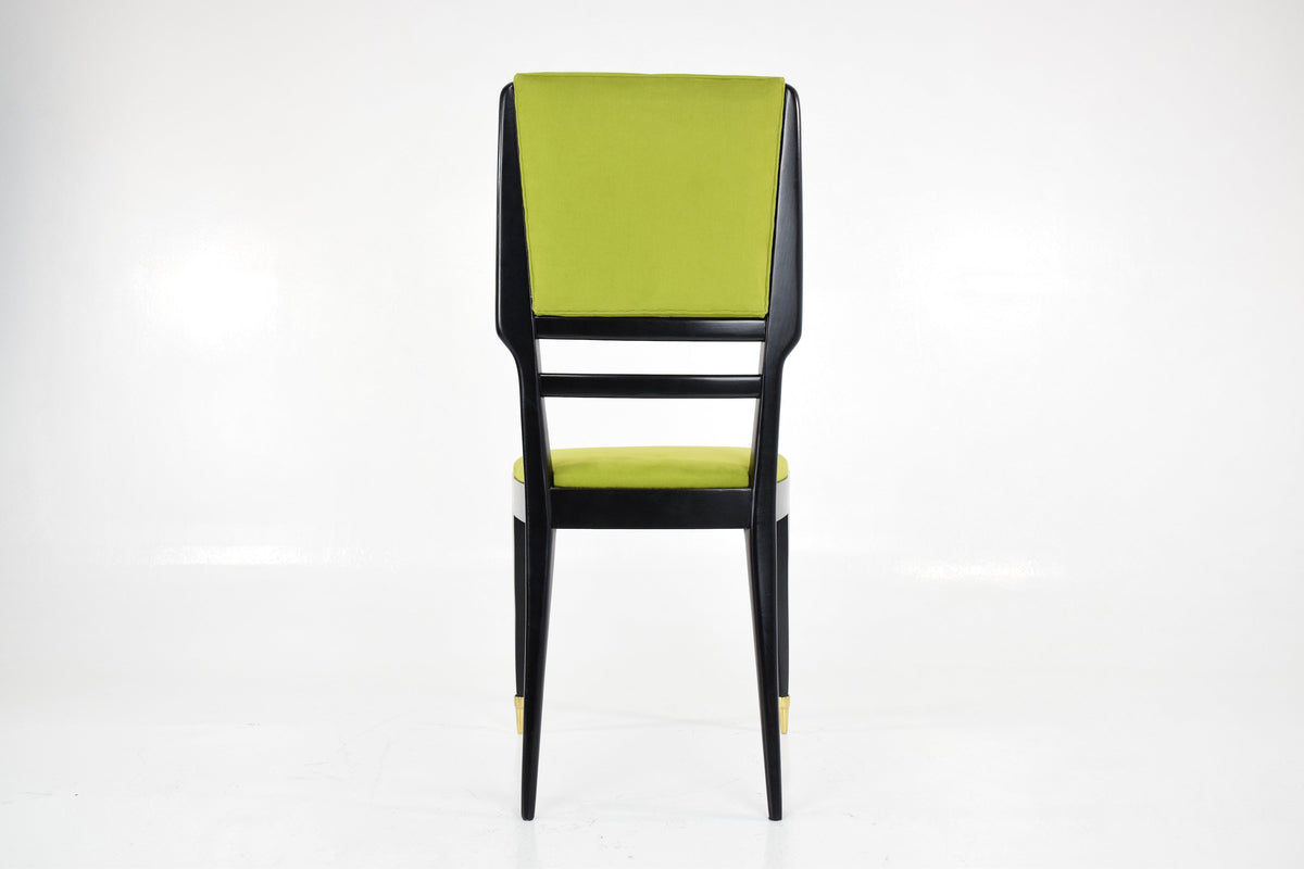 Italian Mid-Century Dining Chairs, Set of Six, 1950's - Spirit Gallery 