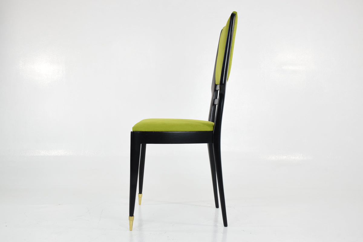 Italian Mid-Century Dining Chairs, Set of Six, 1950's - Spirit Gallery 