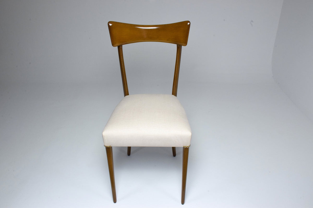 Italian Midcentury Dining Chairs, Set of 6, 1950s - Spirit Gallery 