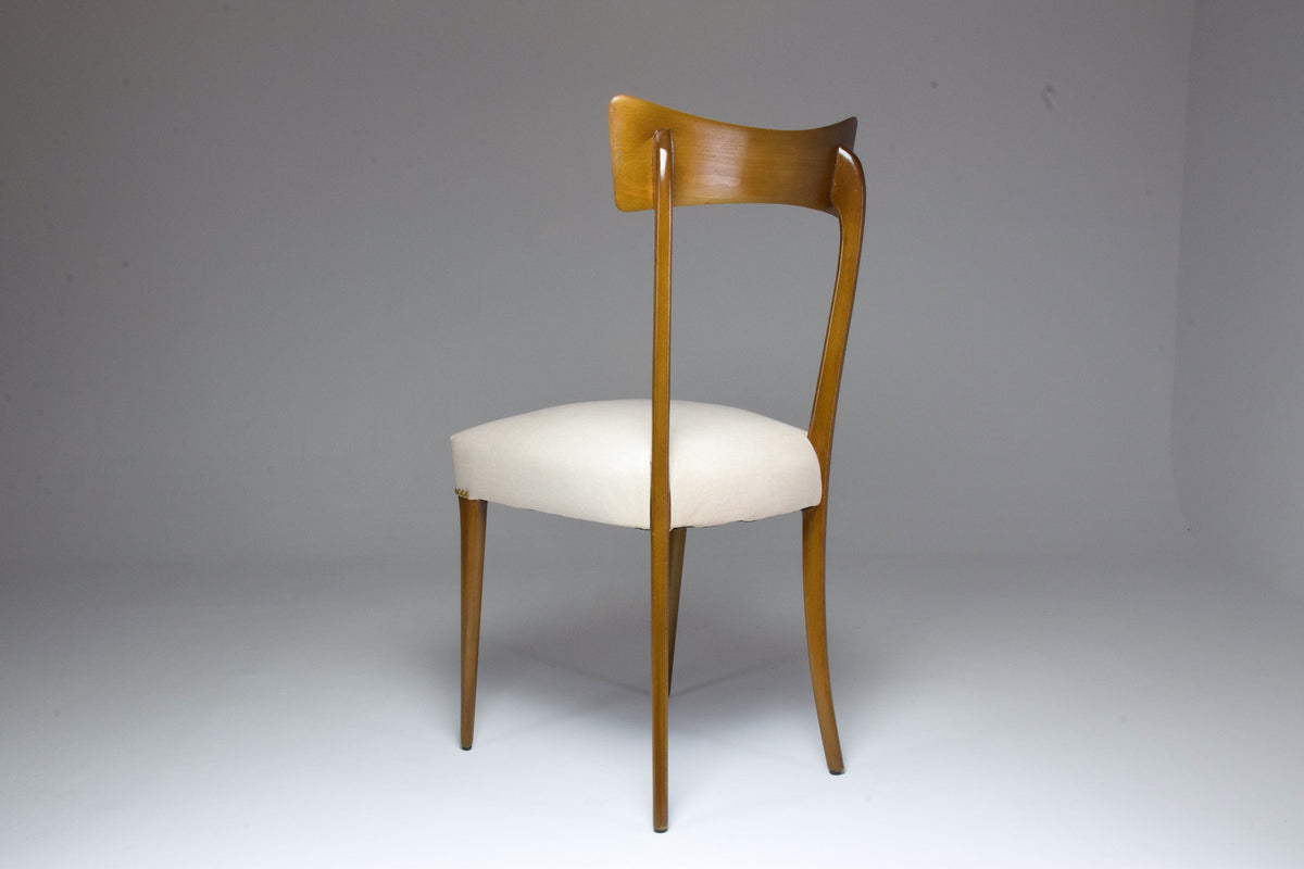 Italian Midcentury Dining Chairs, Set of 6, 1950s - Spirit Gallery 