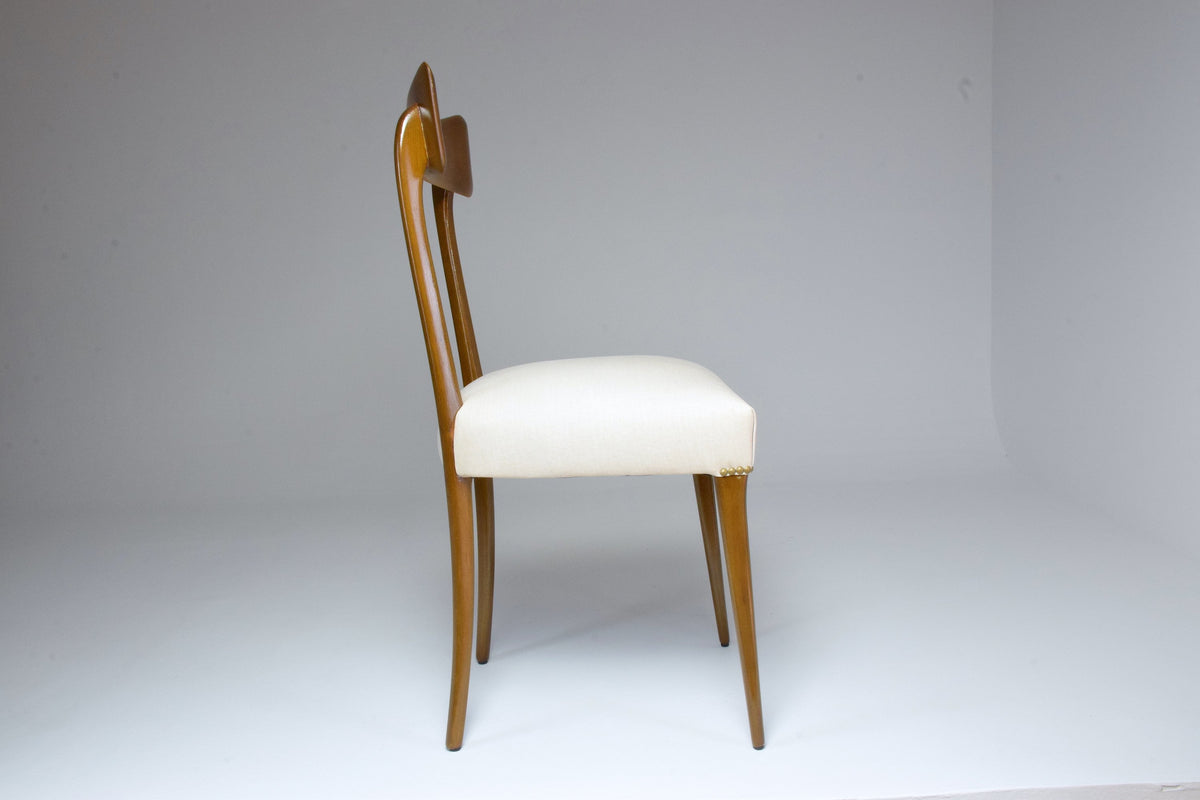Italian Midcentury Dining Chairs, Set of 6, 1950s - Spirit Gallery 