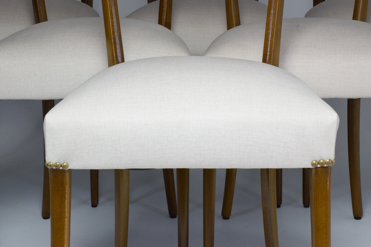 Italian Midcentury Dining Chairs, Set of 6, 1950s - Spirit Gallery 
