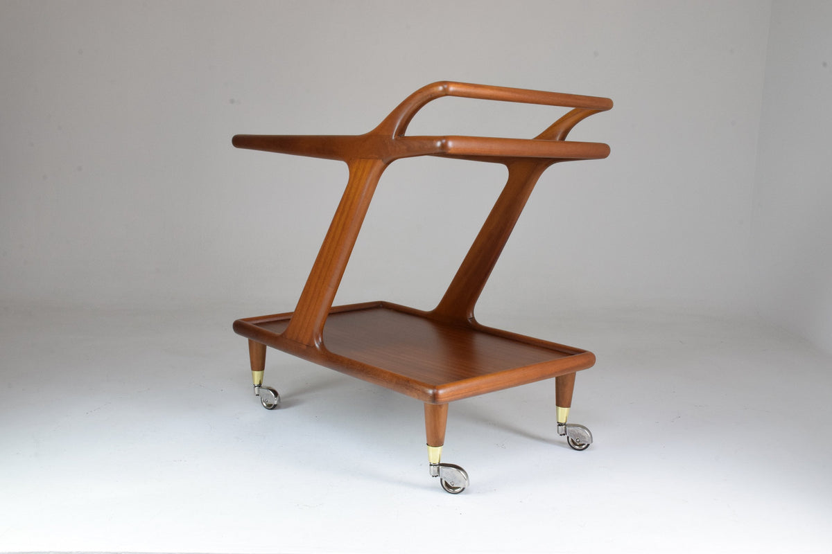 Italian Vintage Mid-Century Bar Cart, 1950's - Spirit Gallery 