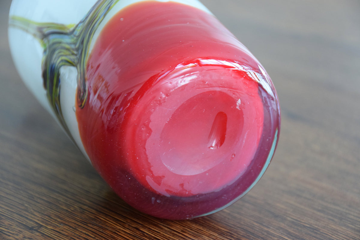 Italian Vintage Midcentury Murano Vase, 1970s - Spirit Gallery 