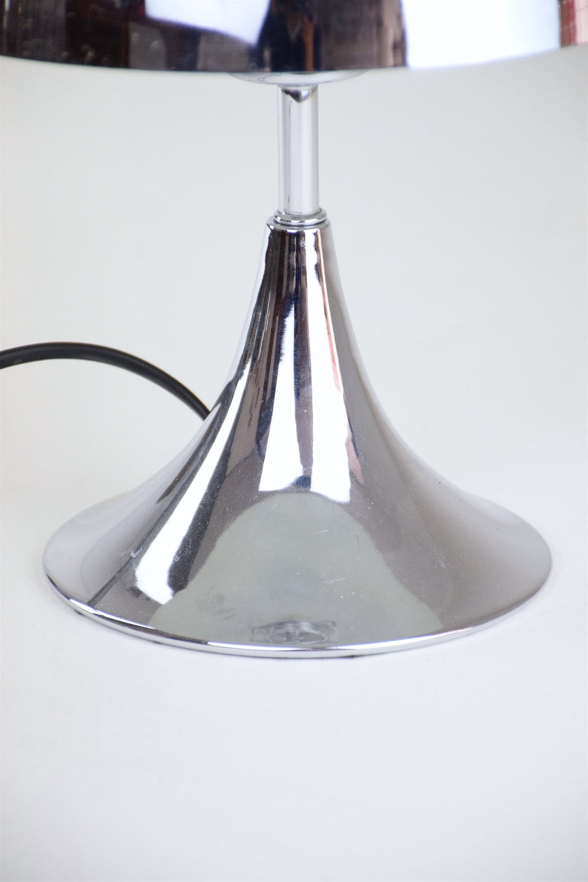 Mid Century Chrome Mushroom Lamp - Spirit Gallery 