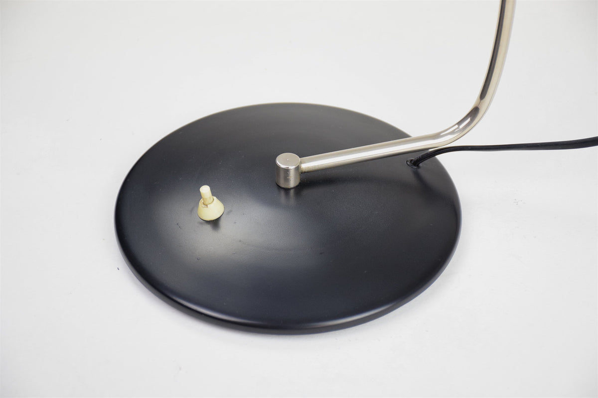 Mid-Century Desk Lamp with Perforated Shade - Spirit Gallery 