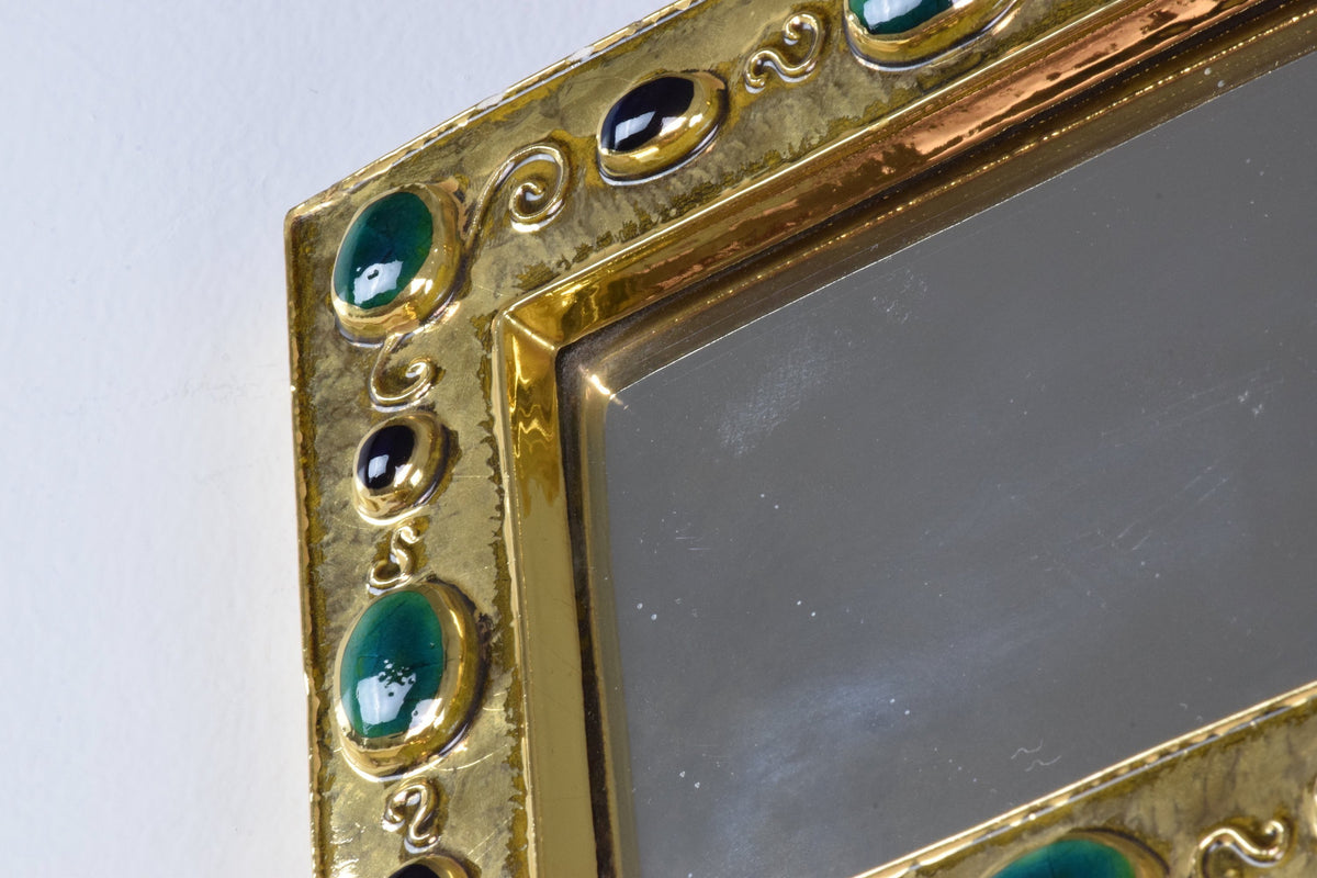 Mid-Century "Jewels Mirror" by Francois Lembo - Spirit Gallery 