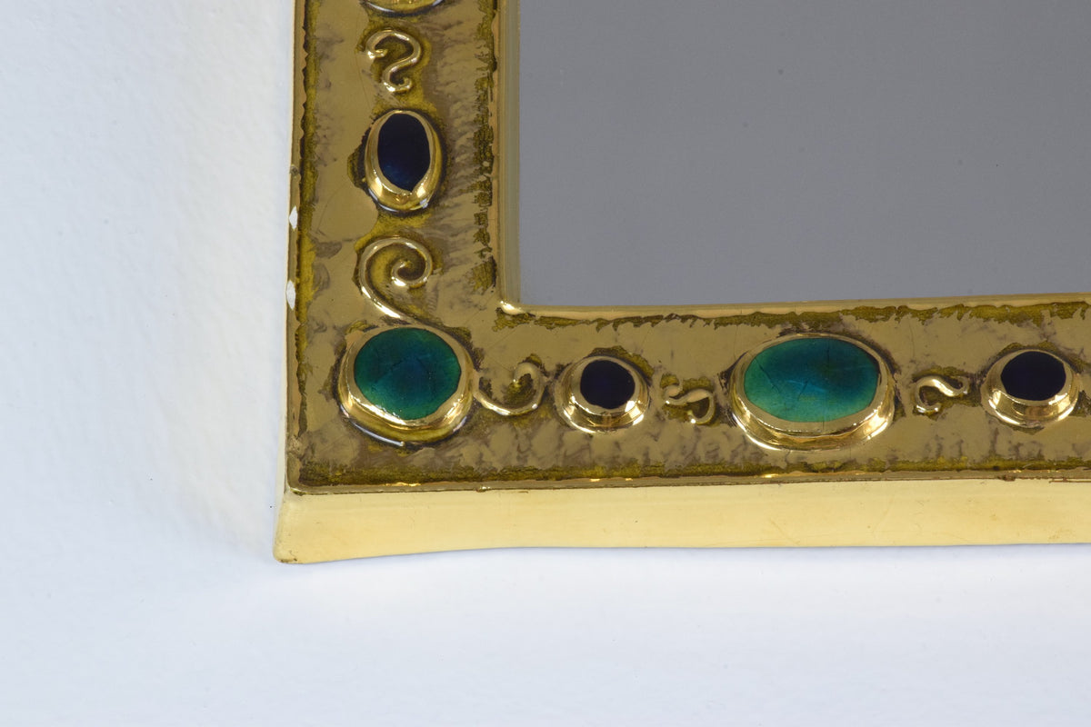 Mid-Century "Jewels Mirror" by Francois Lembo - Spirit Gallery 