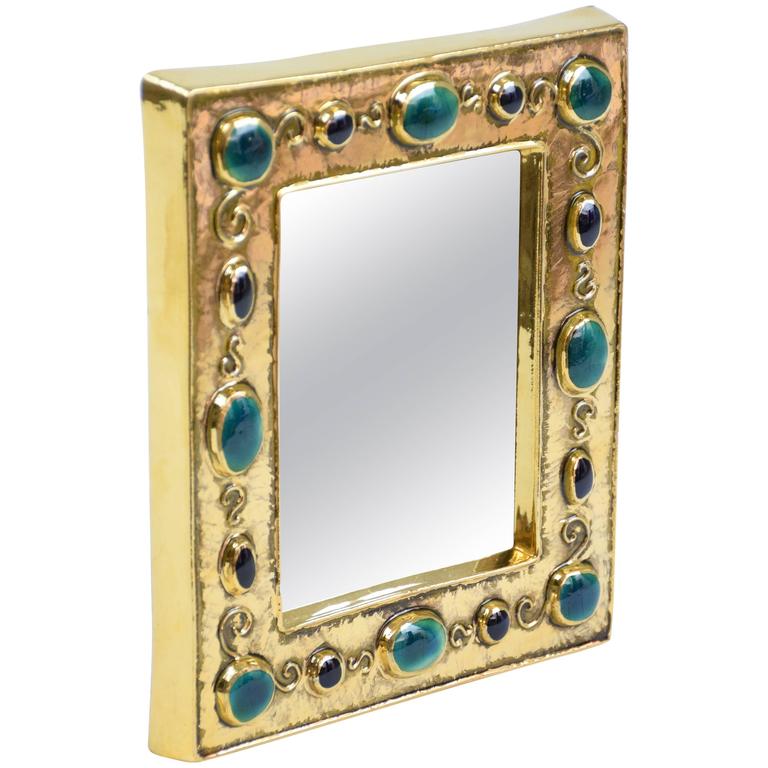 Mid-Century "Jewels Mirror" by Francois Lembo - Spirit Gallery 